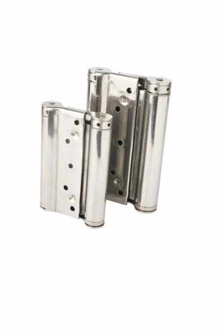 Charnière Inox de porte Va et Vient avec cale ép.10 mm